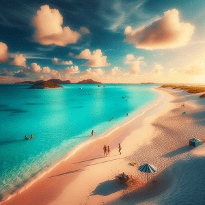 The Turks & Caicos islands